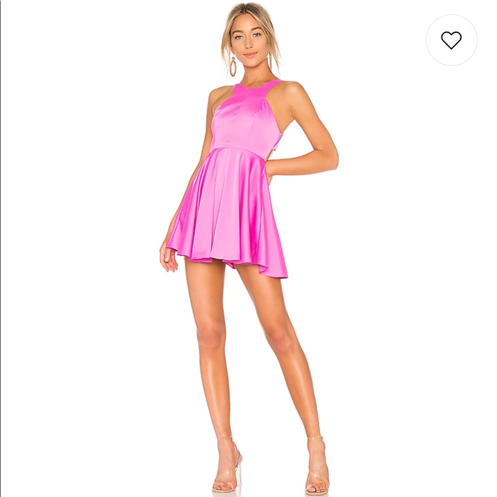 NBD Cheryl Dress in Fuchsia (Revolve)